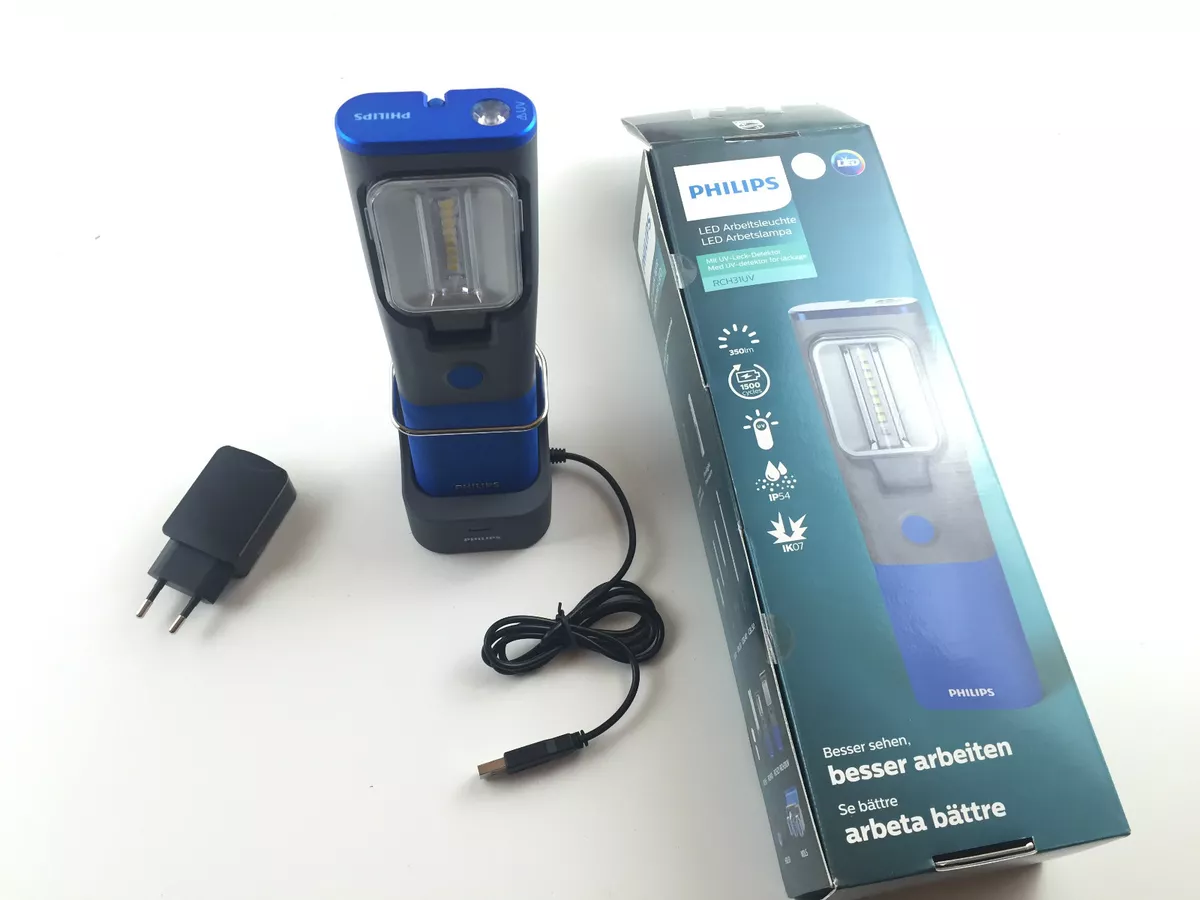 Philips LED Work Light Charging Dock Work Shop Lamp LPL34UVX1