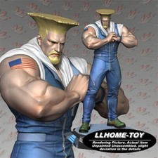 1/6 35cm Guile 3D Printing Garage Kit Figure Model Unpainted Unassembled GK
