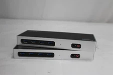 Lot of 2 StarTech Dual Monitor 4K DP HDMI USB 3.0 USB-C Docking Station DK30A2DH
