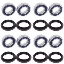 All Balls Front Rear Wheel Bearing Kit for Yamaha Viking 700 VI EPS Hunter 18-22