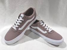 Vans Women's Ward Mauve Scalloped Suede Skate Shoes - Size 7 NWOB