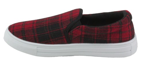 Tenis de moda para mujer Qupid Reba-58B de tela punta redonda plataforma superior baja - Imagen 14 de 14