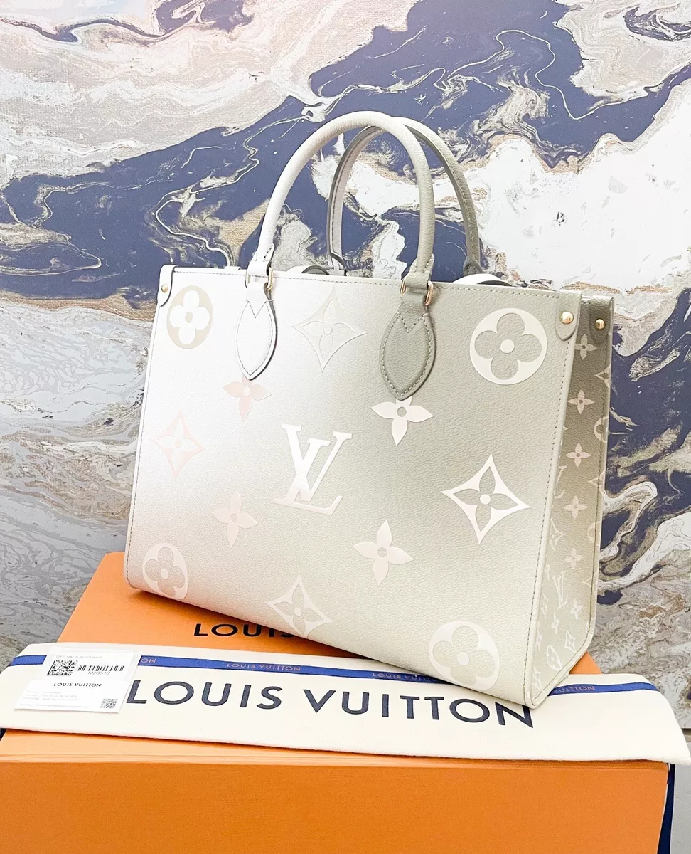 Louis Vuitton On The Go Monogram-Embossed-Into-Leather Bag