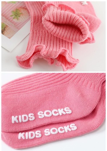 Baby Girls' Non-Slip Socks Toddler Non-skid Socks Cotton for Infant Kids 1-2 ... - Picture 8 of 9
