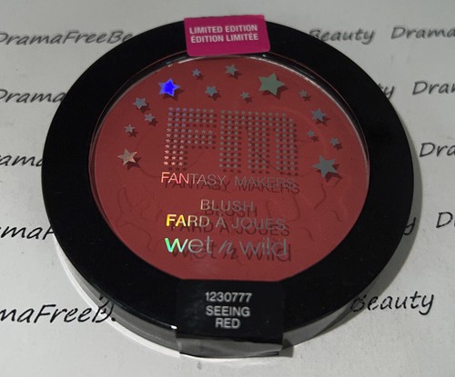 Wet n' Wild Fantasy Makers Limited Edition Halloween Matte Blush * SEEING RED * - Picture 2 of 10