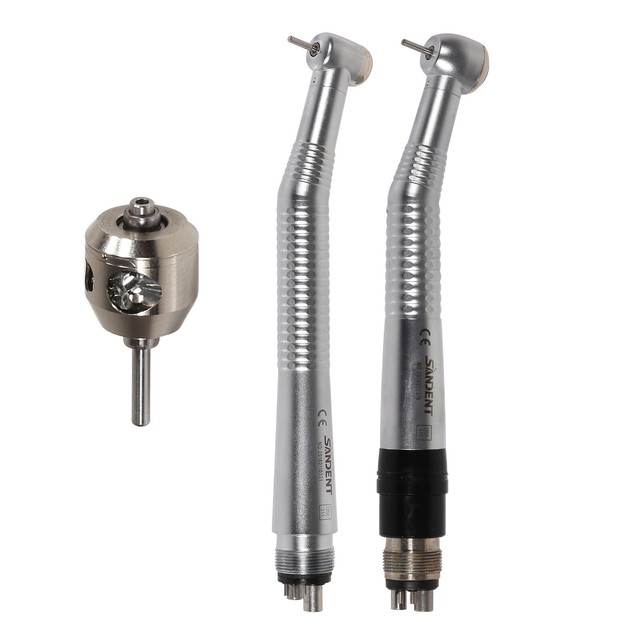 Sandent 4Holes Dental High Speed Large Head Handpiece / (Quick Coupler