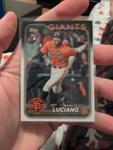 2024 Topps Series 1 #232 Marco Luciano Rookie RC San Fransisco Giants MLB Card