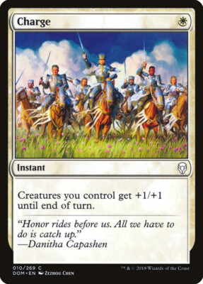 Magic MTG TCG Dominaria 2018 Charge 10/269