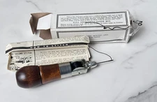 Vintage C.A. Meyers Co.  Lock Stitch Sewing Awl Wrench Needle & Directions w Box