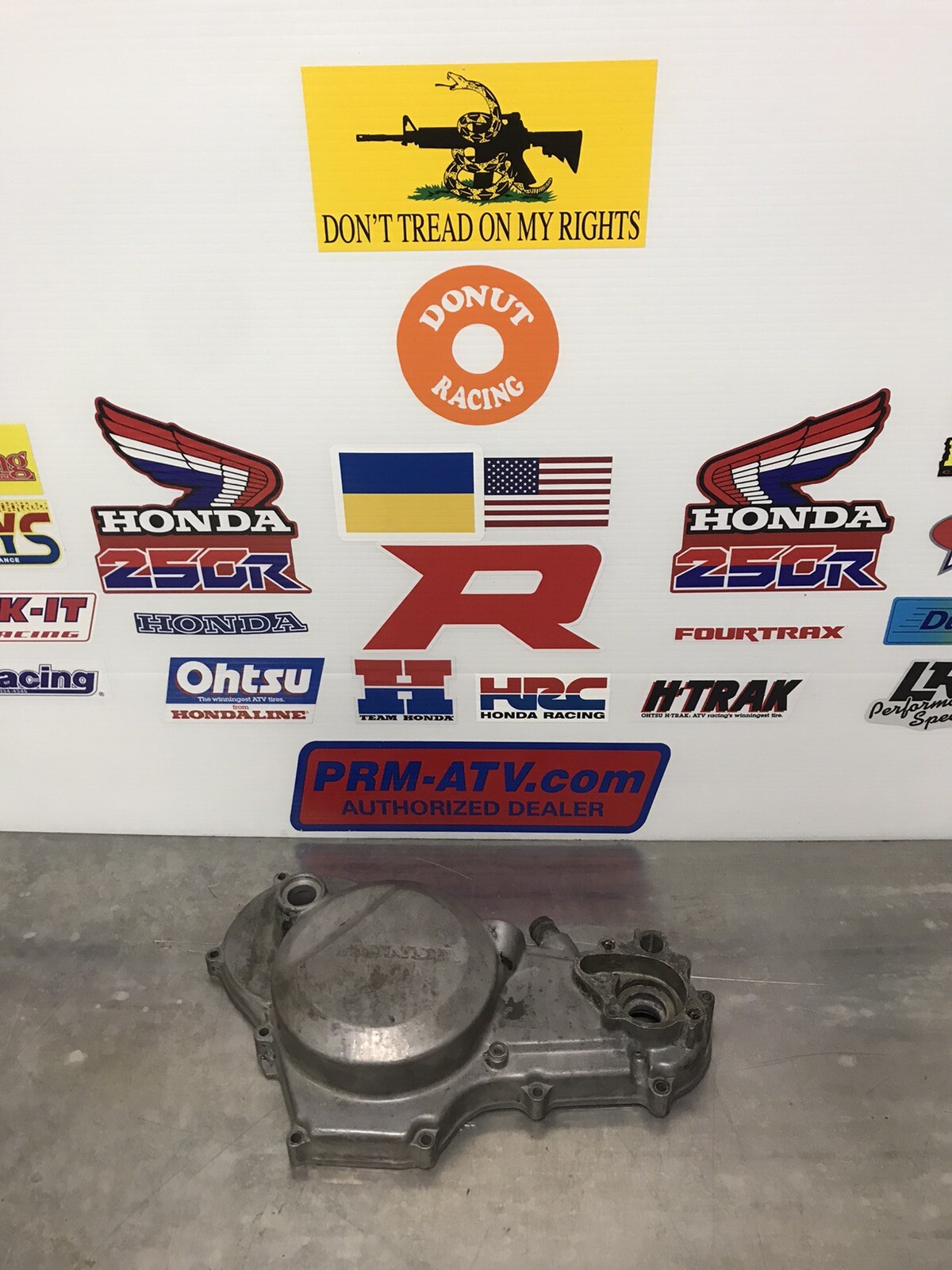 Used OEM Honda 8587 TRX250R TRX 250r ATC Clutch Cover Case 11340HA2