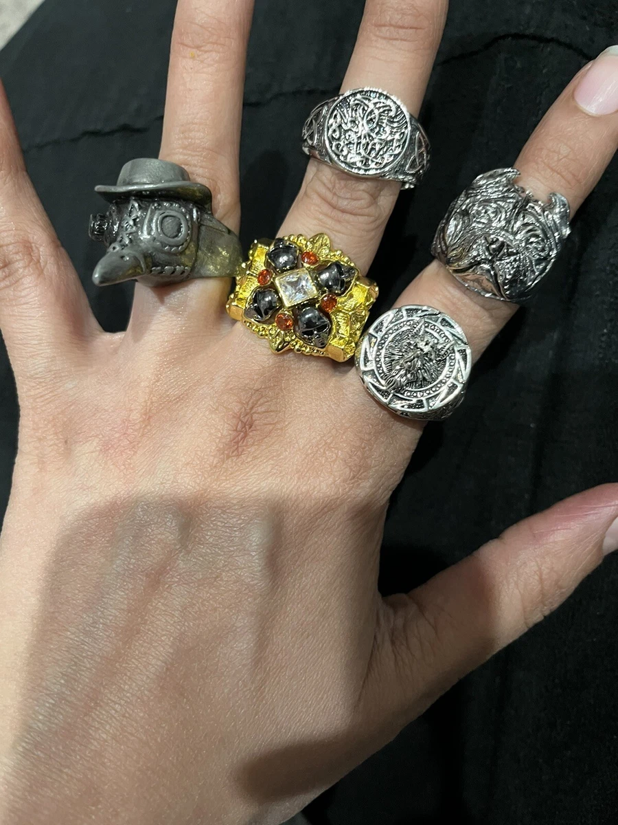 Mens steampunk deals rings