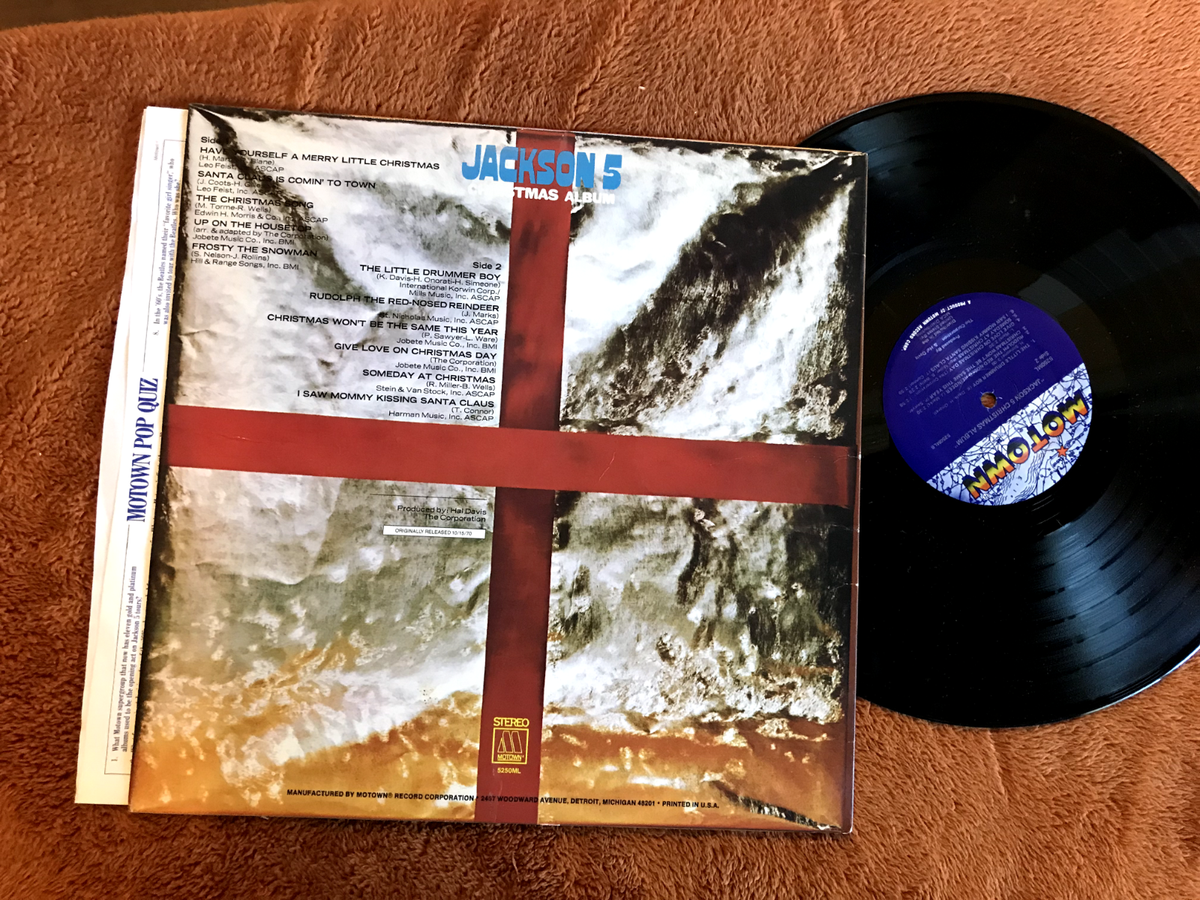 1970 The Jackson 5 Christmas Album LP Vinyl Motown 5250ML re
