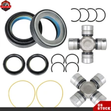 Front Axle Seal &  U Joint Kit For 99-04 Ford F250 F350 Excursion