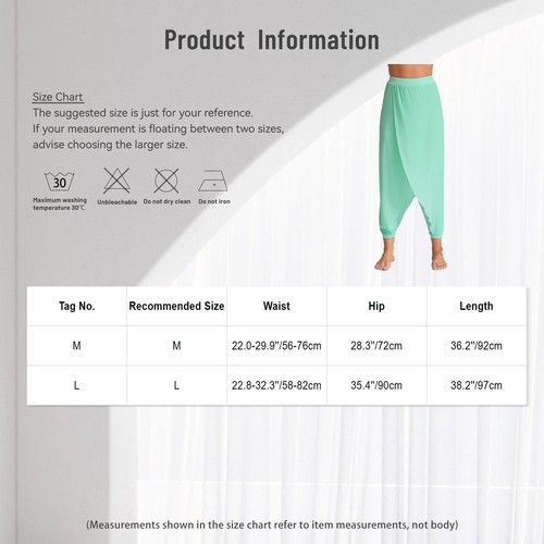 Damenhose moderne Hose klassische Hose indischer Wettkampf Praxis Yoga - Bild 13 von 35