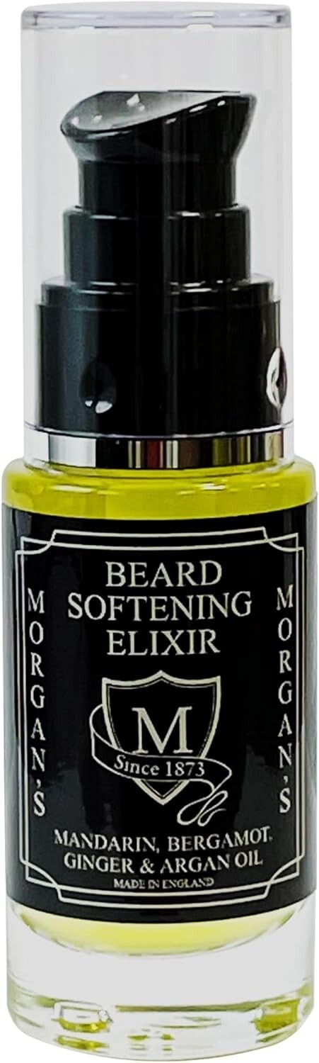 Morgans Beard Softening Elixir Oil Conditioning Nourish Moisturise Itch Dry Hair