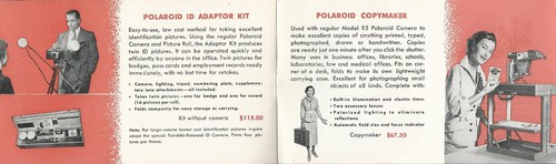 Polaroid Land Camera Vintage 1950's Illustrated Brochure Scarce Photography - Picture 5 of 5