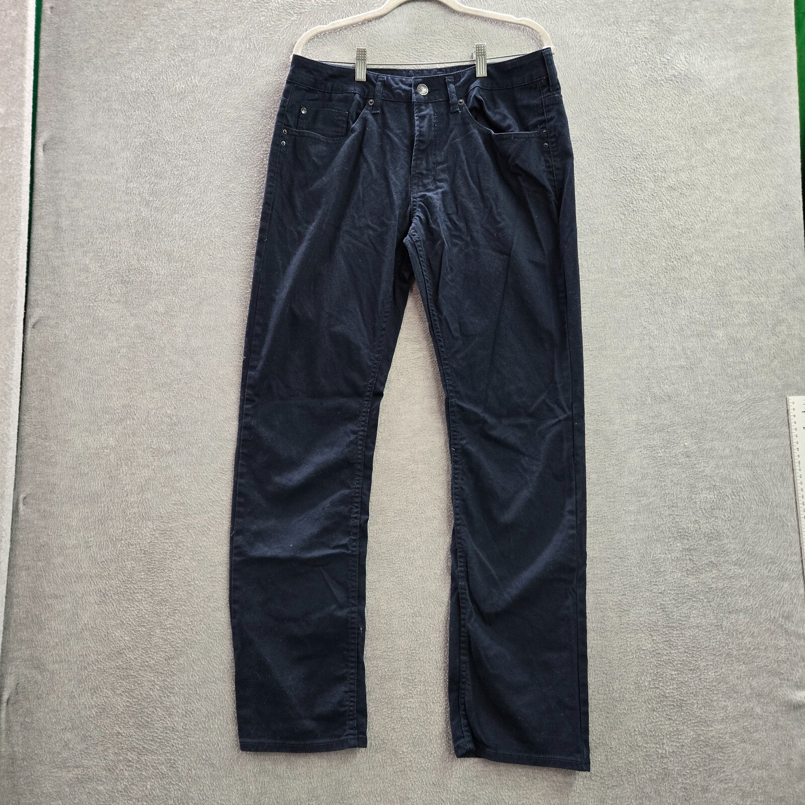 Jeans 32x32 Navy Sam-x Slim Straight Cotton Elastane