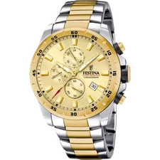 Reloj Festina Gold Dial Stainless Steel Men's Watch F20562/1