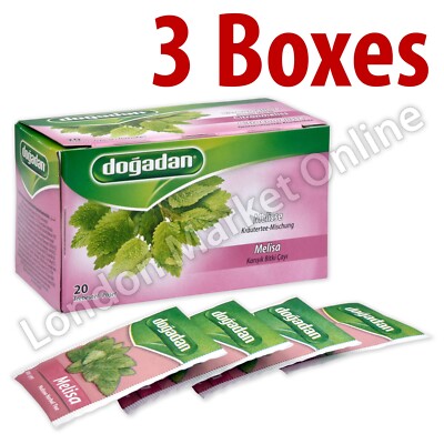Zitronenmelisse Tee Melissa Instant Most Famous Dogadan x 60 Teebeutel