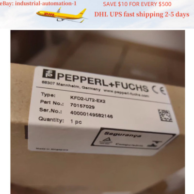 1PCS Pepperl+Fuchs KFD2-UT2-EX2 signal isolator safety barrier Brand New-248767
