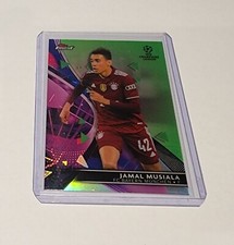 2021/22 Topps Finest UEFA Champions League Green Ref Jamal Musiala 51/99