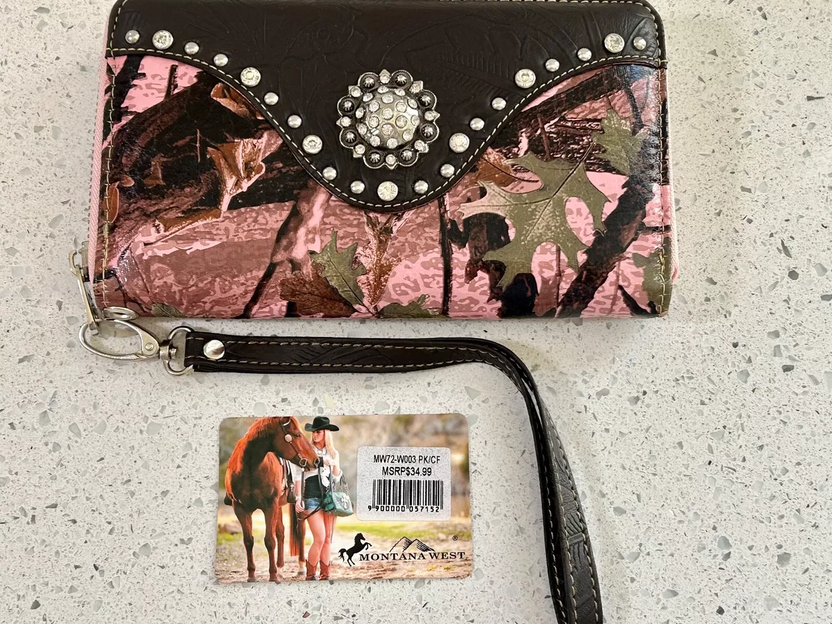 Montana west pink camo purse clearance