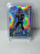 2020 Panini Playoff Call To Arms RUSSELL WILSON Silver #CA-5 Seahawks