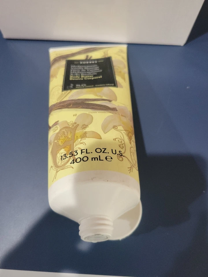 Manteca corporal KORRES Original MEDITERRÁNEA FLOR DE VAINILLA 13,53 OZ. Nuevo precintado Foto 4 de 4