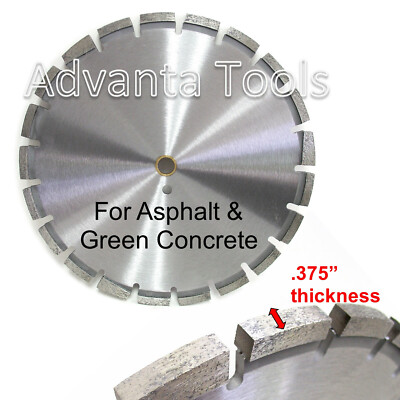 14 x .375  Laser Welded Joint Widening Blade for Asphalt & Green Concrete