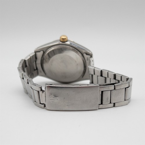 $12000 Rolex 34mm Oyster Perpetual 18k Yellow Gold SS Mens Watch PAPERS SERVICED - Picture 3 of 8