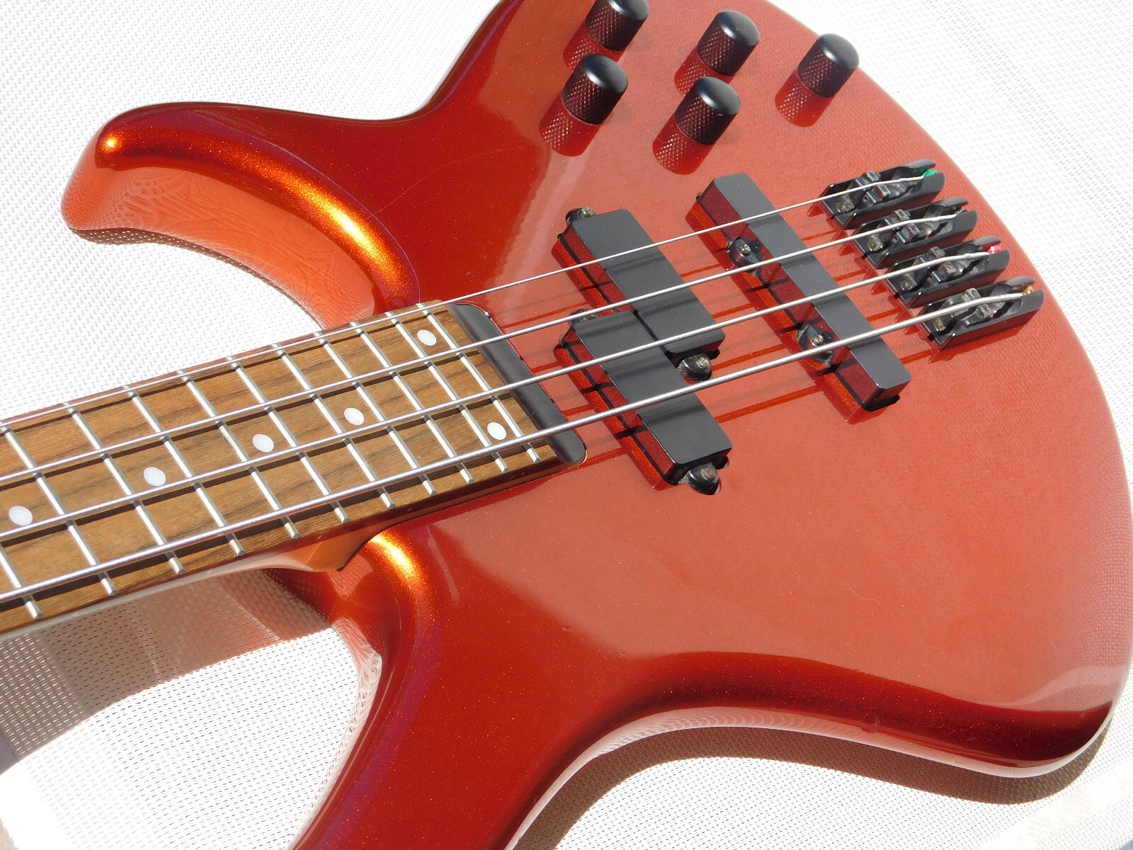 Peavey Grind BXP 4 String Bass Metallic Orange eBay