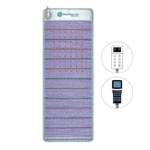 HealthyLine Gemstone Heating Pad Infrared Photon PEMF Therapy Platinum 74x28