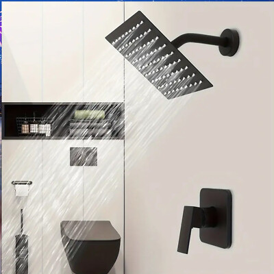 Duschkopf Edelstahl 30x30cm Luxus Regendusche Rain Kopfbrause Quadrat Brausekopf