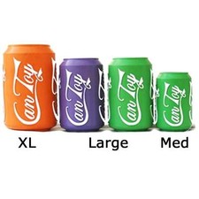 Soda Pup Can Toy - Dog Treat Dispensing Toy Made in USA - M, L & XL Sizes