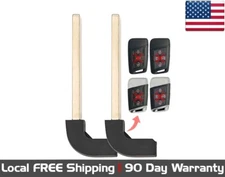 2x New Replacement Key Fob Remote Uncut Insert Blade For Select Volkswagen