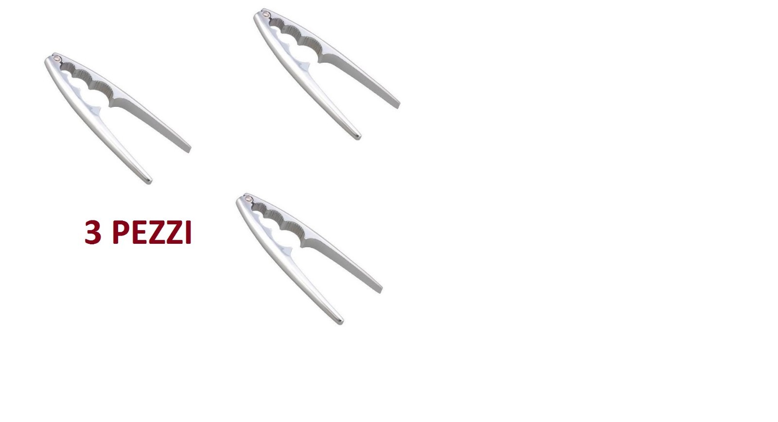 Set 3pz Schiaccianoci Tescoma President Lux | Acciaio Inox Professionale