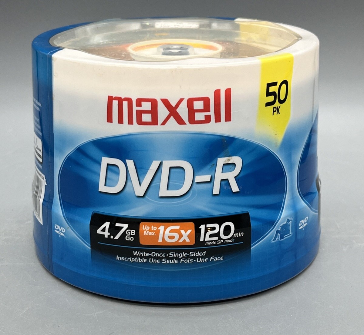 Maxell 4.7GB 16X DVD-R 50 Packs Disc Model 638011 | eBay