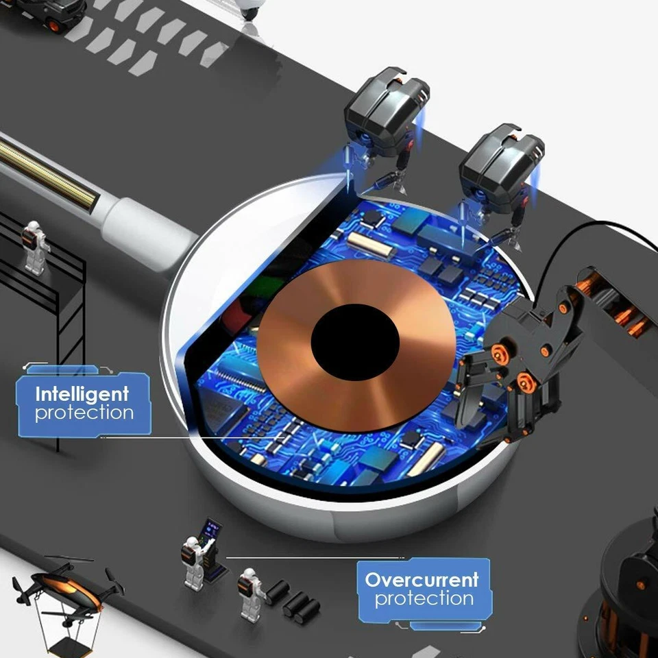 2X Magnetic USB Charging Cable Charger For Apple Watch iWatch Series 2/3/4/5/6/7 - Image 4 of 4