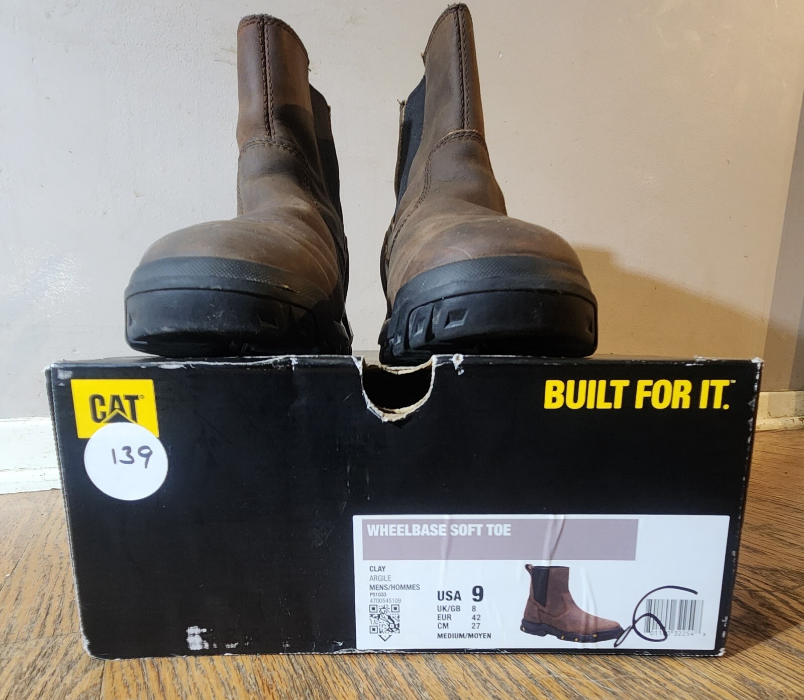 CAT Footwear Men's Wheelbase Soft Toe Work Boots US 9 Medium eBay