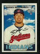 2016 Topps Heritage High Number #516 Shawn Morimando NM-MT RC Rookie Indians