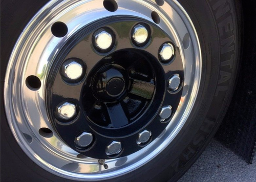 20pcs 30mm Chrome Alloy Truck Wheel Nut Bolt Caps Covers Universal Fitment M20 - 第 5/5 張圖片