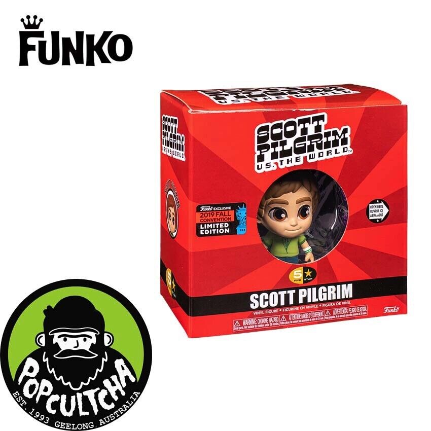 Scott Pilgrim vs The World - Scott 5 Star 4” Vinyl Figure Scott Pilgrim vs The World - Scott 5 Star 4” Vinyl Figure