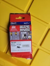 Brother International Tzes221 Label Tape - 0.38" Width 1 Each