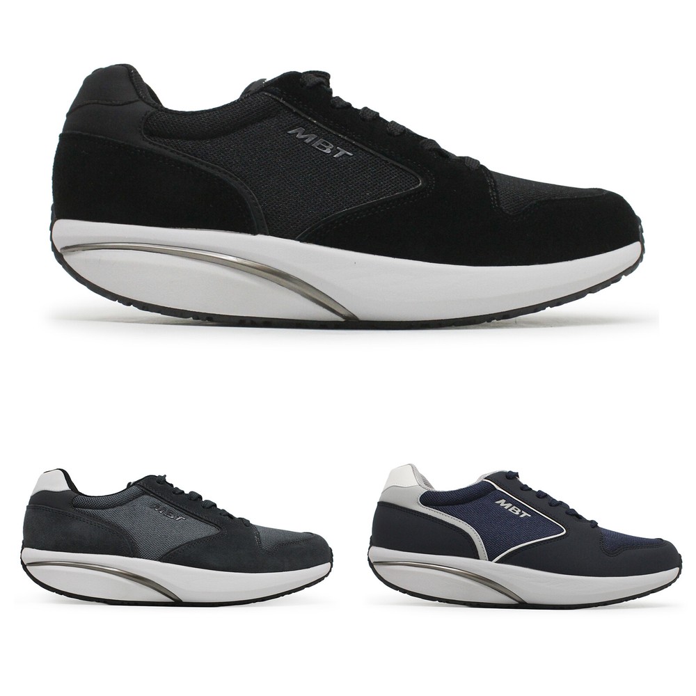 MBT Mens Trainers 1997 Classic II Casual Lace Up Low Top Suede Textile