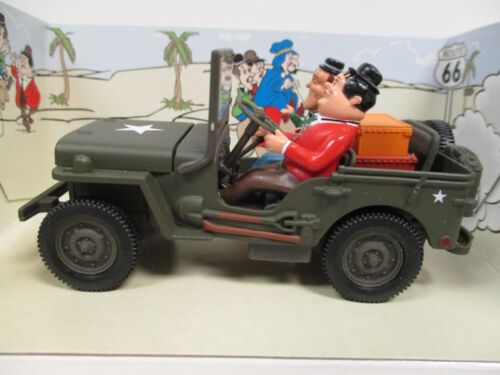 GATE - LAUREL & HARDY - WILLYS JEEP US ARMY - 1/32 DIECAST - Picture 2 of 13