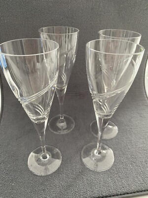 RARE Stuart Symphony wine glasses Beautiful Excellent Condition Set of 4