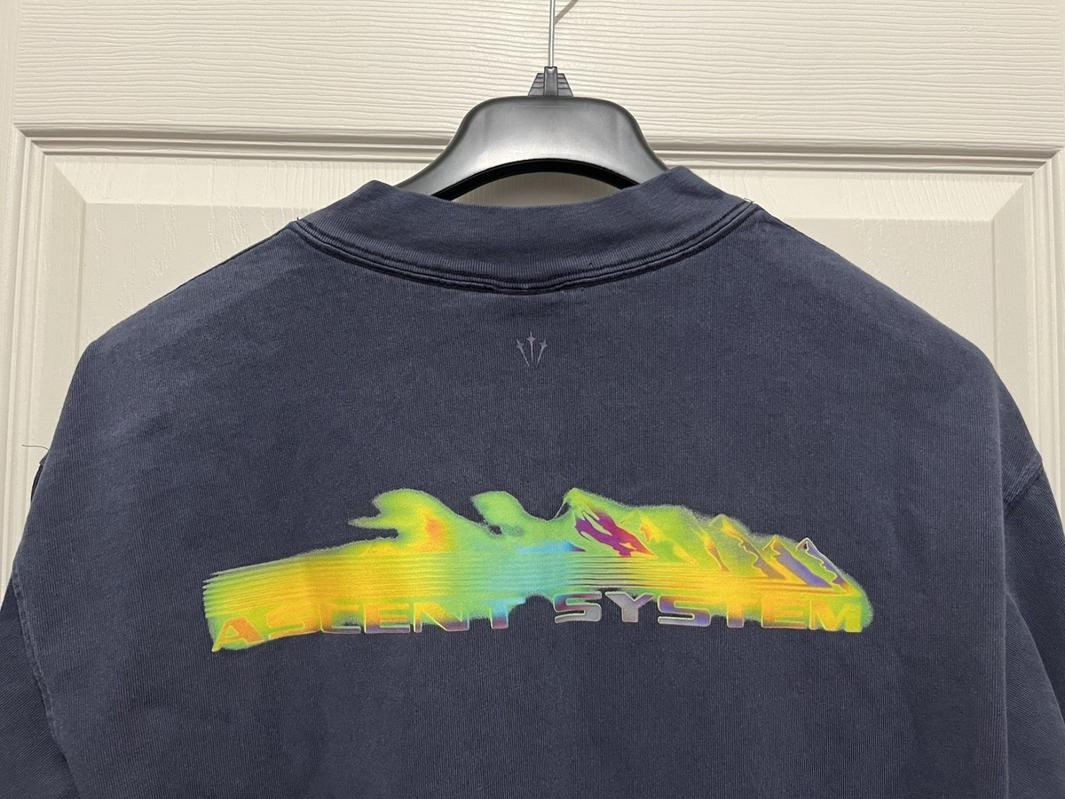 Nike x Drake Nocta 8K Peaks Long Sleeve Mock Dark Obsidian Men's M