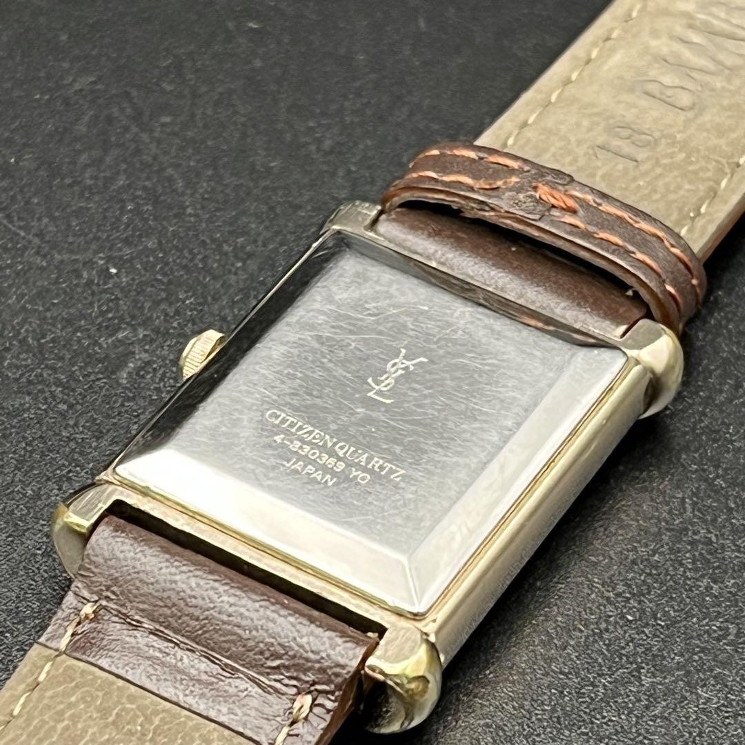 稼動 腕時計　YVES SAINT LAURENT YSL 新品電池　B08 SAINT LAURENT - イヴサンローラン腕時計 レディース腕時計 新品