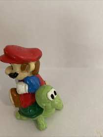Lot Of 7 Vintage Super Mario Bros Nintendo Applause Jakks PVC Figures Yoshi NES