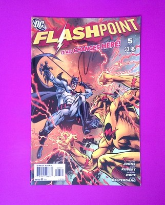Flashpoint #5b 2011 DC Comics Variant 9.0+ Comic Book SD40-109